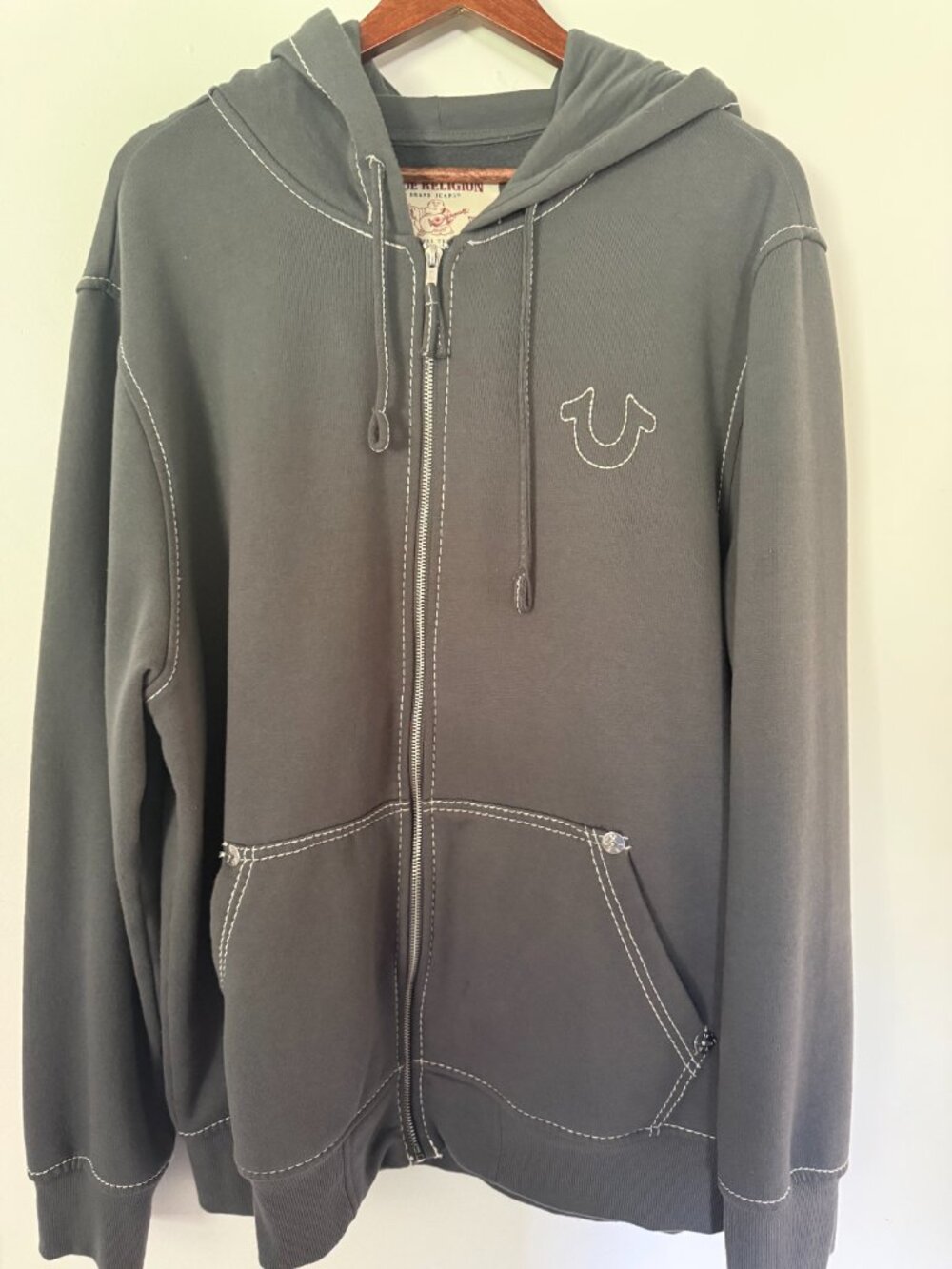 True Religion Zip up Hoodie, and matching Sweat Pants